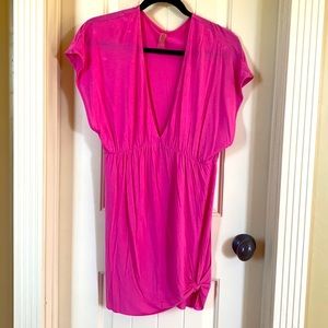Hot pink, VS swim suit cover up
